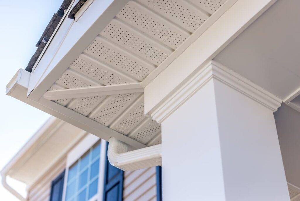 White soffits