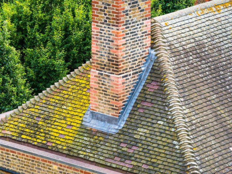 Leadwork On A Chimney