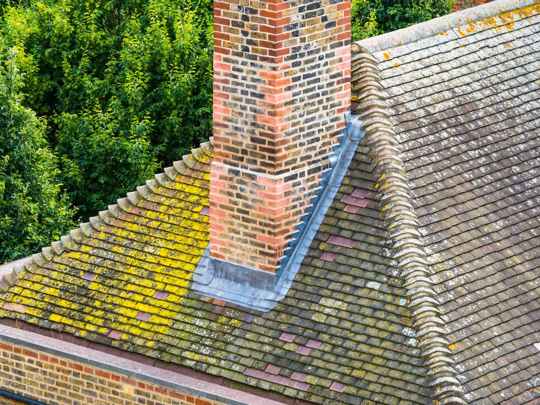 Leadwork On A Chimney